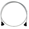 BieTal® Kohlensäure CO2 Schlauch Leitung 4mm 150cm 1,5m & 3/4 Zoll Verschraubung