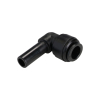 BieTal® Einsteck Winkel Verbinder 90 Grad - Schläuche Rohre 6mm - Stutzen 1/4 Zoll