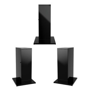Tafelwasser Sprudelwasser Wasser Zapfanlage Blupura Piccola 15 Fizz schwarz SET & Unterschrank