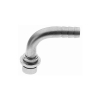 Biertülle CO2 Tülle gebogen - 3mm mit Bund & Ansatz - Edelstahl V2A - 1 Stück