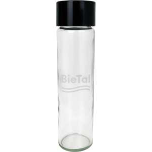 BieTal® Tube Wasserflasche 750ml Trinkflasche Glas...