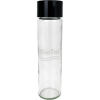BieTal® Tube Wasserflasche 750ml Trinkflasche Glas für Sprudel Wasser Kohlensäure