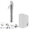 BieTal® BT-10U Tafelwasseranlage Sprudelwasser 10 L/h & Schanksäule Classic 3 Hebel
