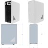 BieTal® BT-10U Tafelwasseranlage Sprudel Wasserspender Classic 3 Hebel & 6kg CO2