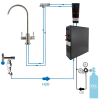 BieTal® Sprudel Wasser Gerät Anlage BT-W01 ohne Kühlung 2-ltg Wasser Hahn Filter