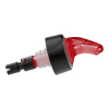 Flaschen Portionierer Gastro Ausgießer COMPACT® Dosierung 30ml 2er Pack Neon Rot