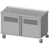 Mobile Edelstahl Biertheke Rollen – BieTal® Profi Ausschanktheke 1400x700x900mm