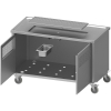 Mobile Edelstahl Biertheke Rollen – BieTal® Profi Ausschanktheke 1400x700x900mm