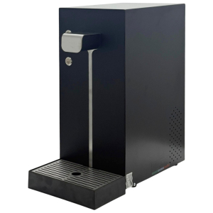 Italbedis Flux Slim Plus Tafelwasser Sprudelwasseranlage Schwarz mit UV Lampe