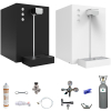 Premium Tafelwasser Sprudelwasser Zapfanlage Italbedis Flux 30 Plus Komplettset