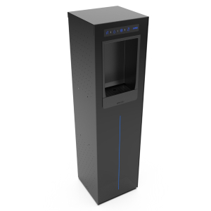 Tafelwasser Sprudelwasser Zapfanlage Italbedis H2Office PRO Plus schwarz Komplettset